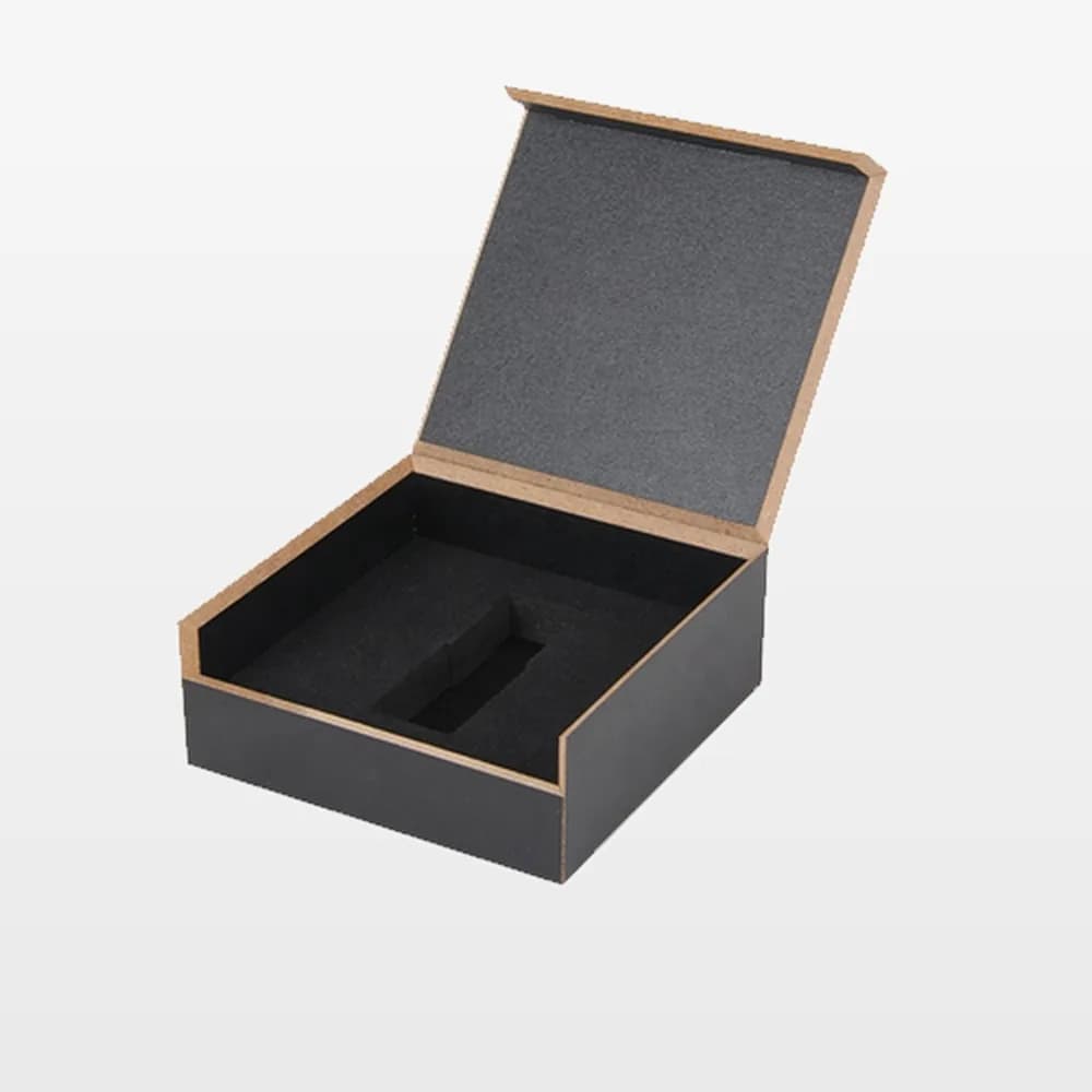 جعبه MDF کتابی مگنتی با فوم